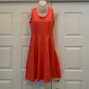 NWT Ponte Fit & Flare New Coral Dress